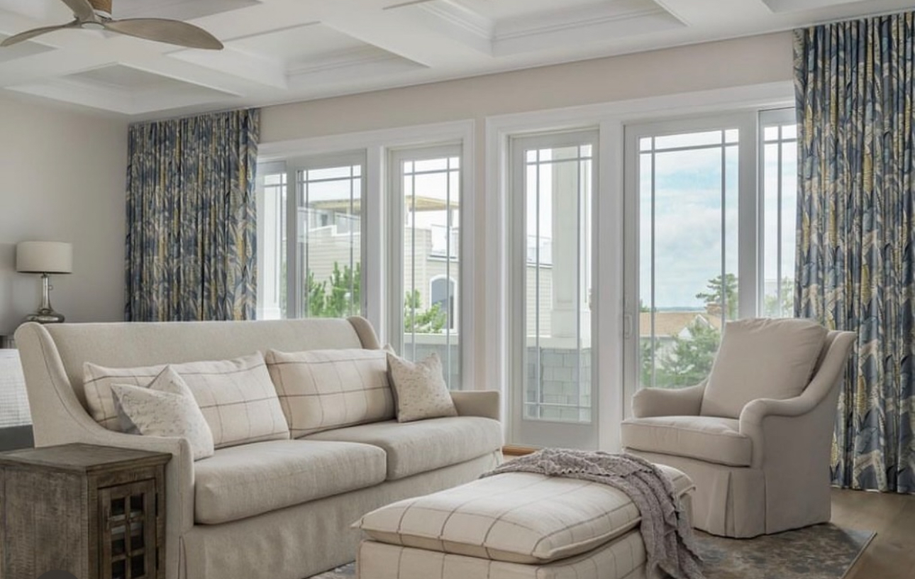 Over wide panels
